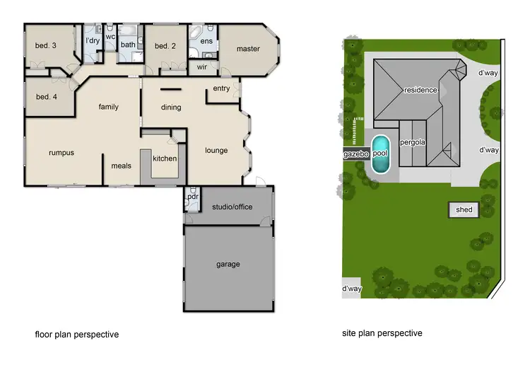 Floorplan of Homely house listing, 1 Ascot Court, Narre Warren North VIC 3804