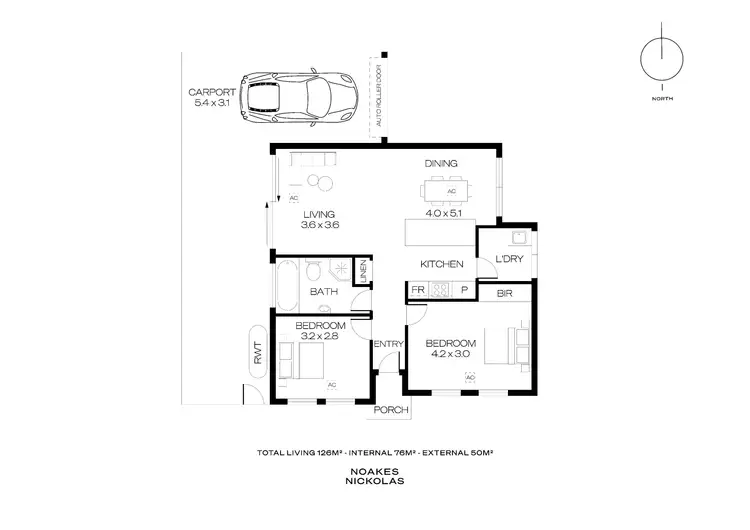 Floorplan of Homely house listing, 2D Kelmscott Street, Oaklands Park SA 5046