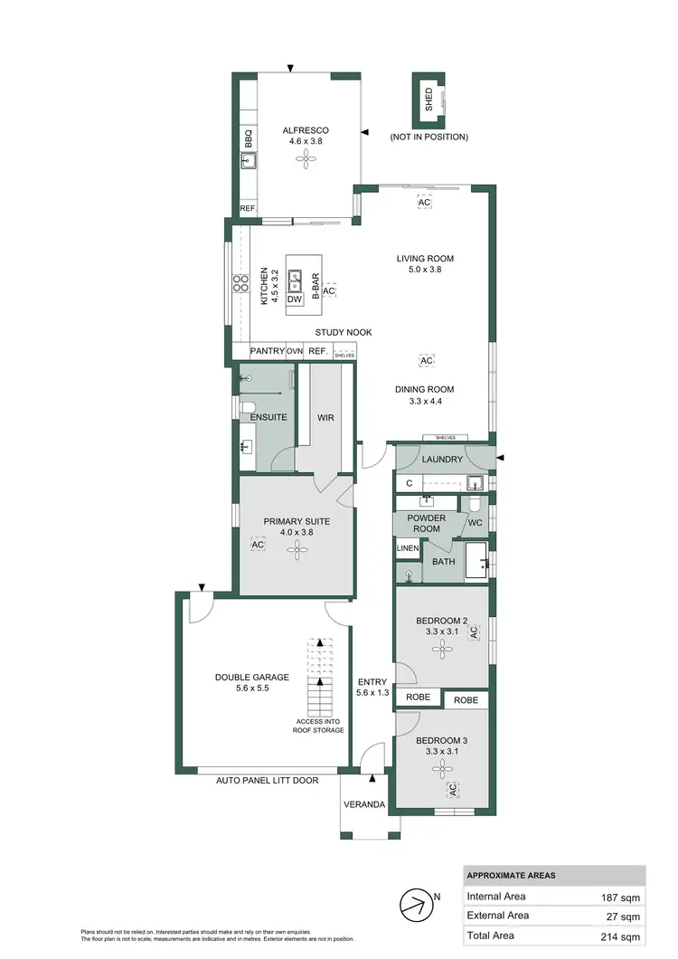 Floorplan of Homely house listing, 15 Fawnbrake Crescent, West Beach SA 5024