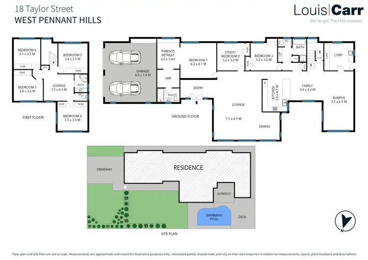 Floorplan of Homely house listing, 18 Taylor Street, West Pennant Hills NSW 2125