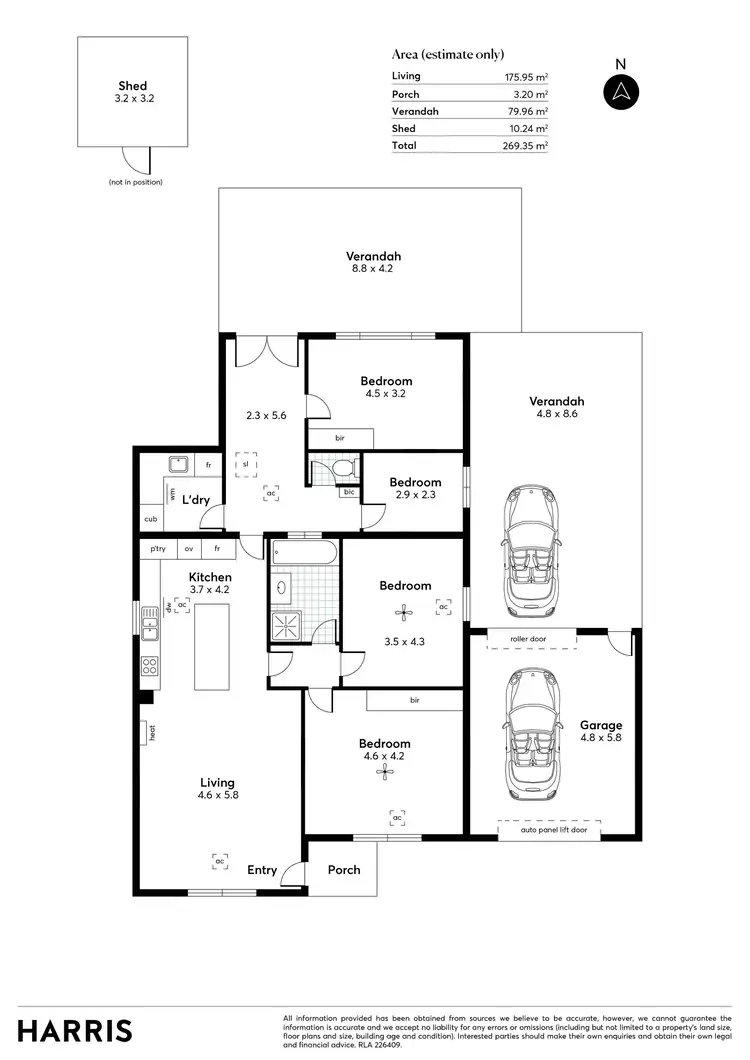 Floorplan of Homely house listing, 5 Eton Avenue, Magill SA 5072