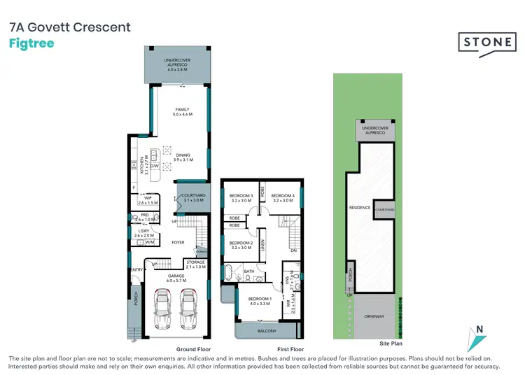 Floorplan of Homely house listing, 7A Govett Crescent, Figtree NSW 2525