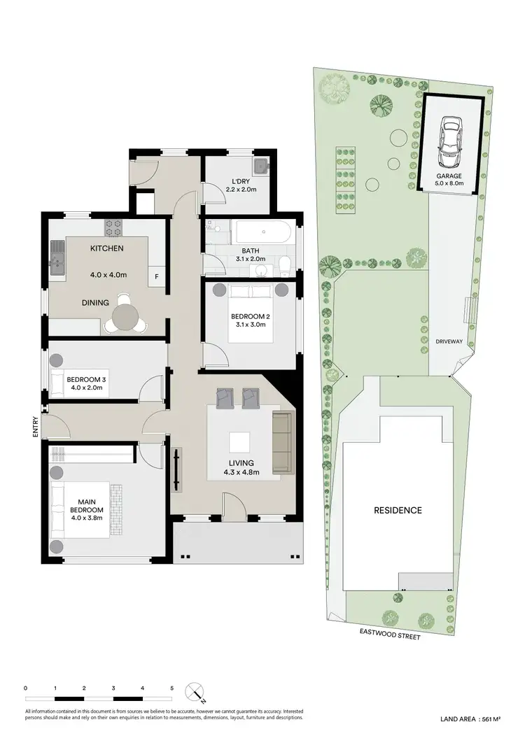 Floorplan of Homely house listing, 36 Eastwood Street, Bakery Hill VIC 3350