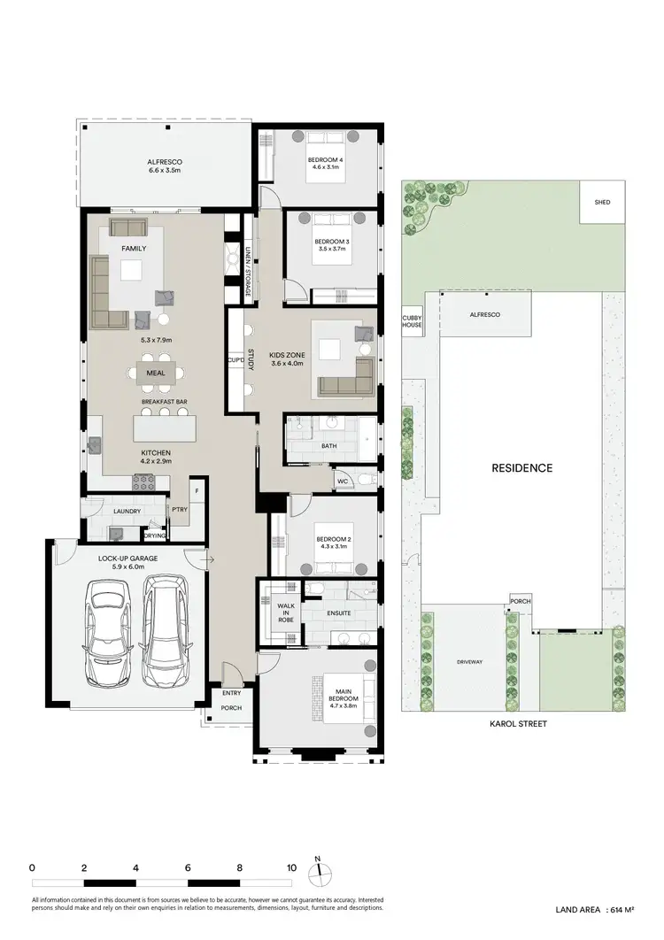 Floorplan of Homely house listing, 6 Karol Street, Alfredton VIC 3350