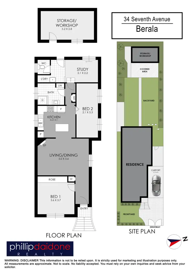 Floorplan of Homely house listing, 34 Seventh Avenue, Berala NSW 2141