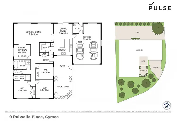 Floorplan of Homely house listing, 9 Rulwalla Place, Gymea NSW 2227
