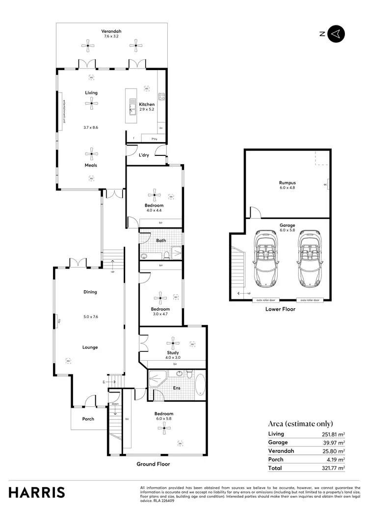 Floorplan of Homely house listing, 56 Myall Avenue, Kensington Gardens SA 5068