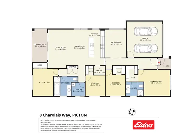 Floorplan of Homely house listing, 8 Charolais Way, Picton NSW 2571