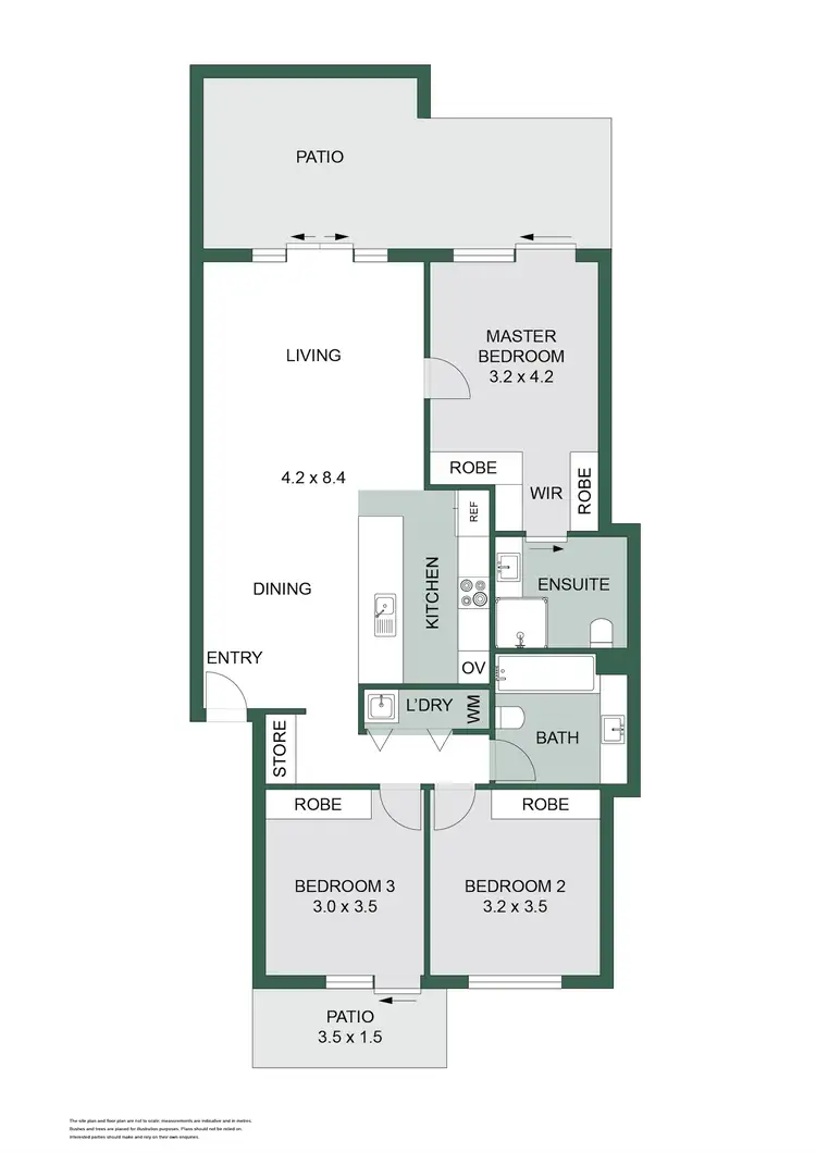 Floorplan of Homely unit listing, 16/9-11 McLean Street, Cairns North QLD 4870