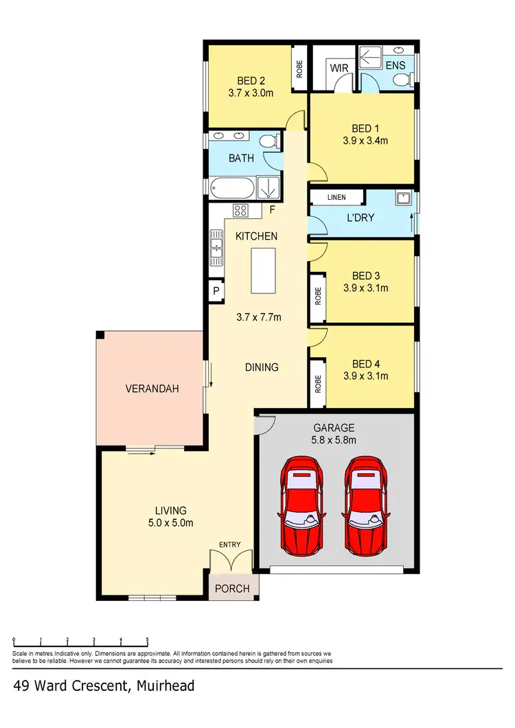 Floorplan of Homely house listing, 49 Ward Crescent, Muirhead NT 810