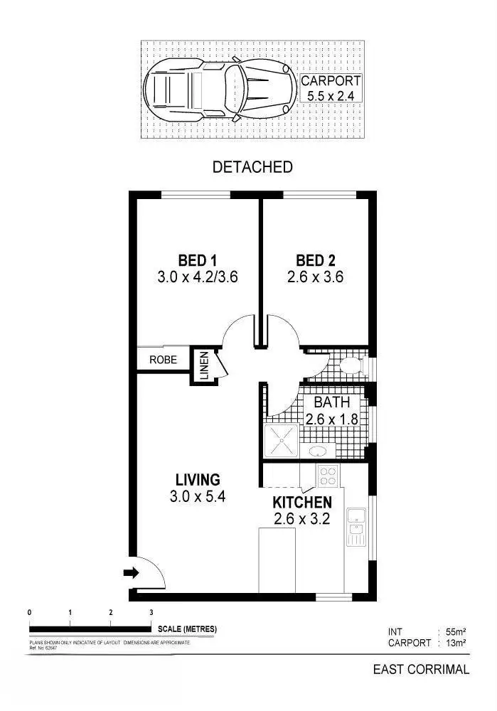 Floorplan of Homely unit listing, Address available on request
