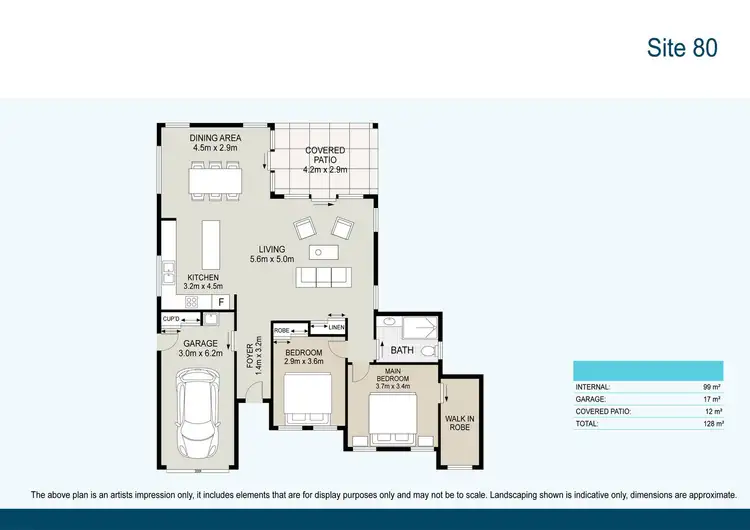 Floorplan of Homely retirement listing, 80/11 McIntosh Crescent, Woolgoolga NSW 2456