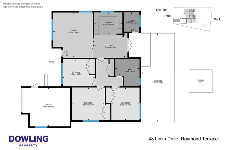 Floorplan of Homely house listing, 48 Links Drive, Raymond Terrace NSW 2324