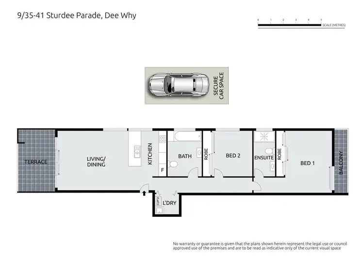 Floorplan of Homely apartment listing, 9/35-41 Sturdee Parade, Dee Why NSW 2099
