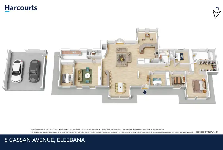 Floorplan of Homely house listing, 8 Casson Avenue, Eleebana NSW 2282