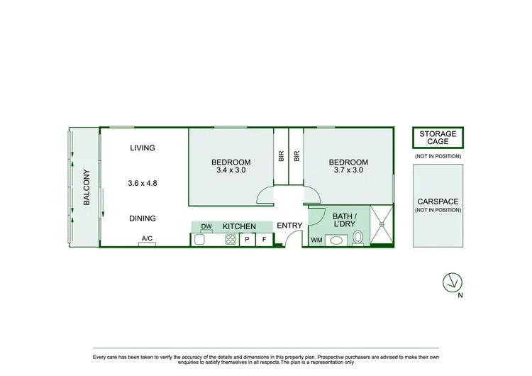 Floorplan of Homely apartment listing, 203/12-14 Spring Road, Malvern VIC 3144