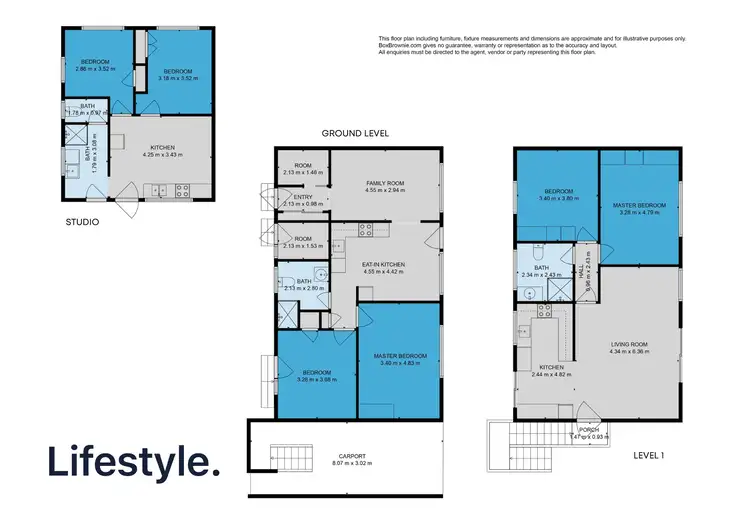 Floorplan of Homely house listing, 6 Barclay Close, Tuncurry NSW 2428