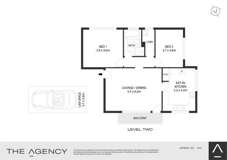 Floorplan of Homely apartment listing, 9/150 Edwin Street, Croydon NSW 2132