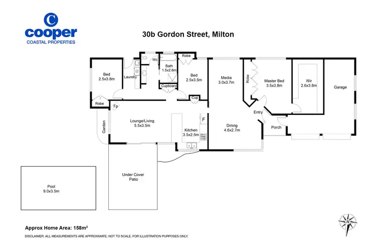 Floorplan of Homely house listing, 30B Gordon Street, Milton NSW 2538