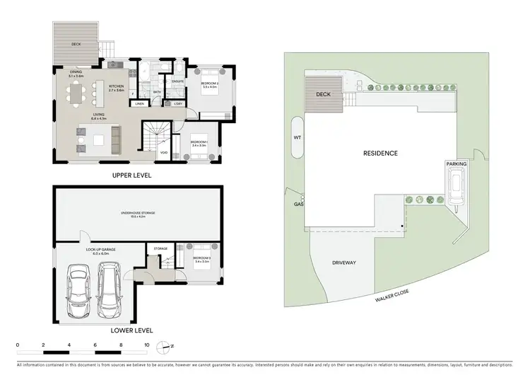 Floorplan of Homely house listing, 1A Walker Close, Coffs Harbour NSW 2450