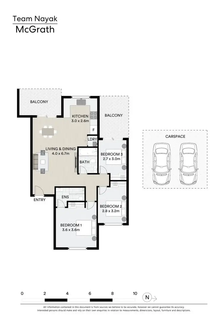 Floorplan of Homely unit listing, 33/1 Lydbrook Street, Westmead NSW 2145