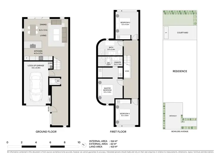 Floorplan of Homely townhouse listing, 23 Bowlers Avenue, Geelong West VIC 3218