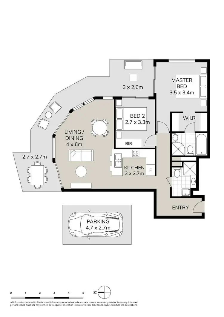 Floorplan of Homely unit listing, 12/39 Cowper Street, Parramatta NSW 2150