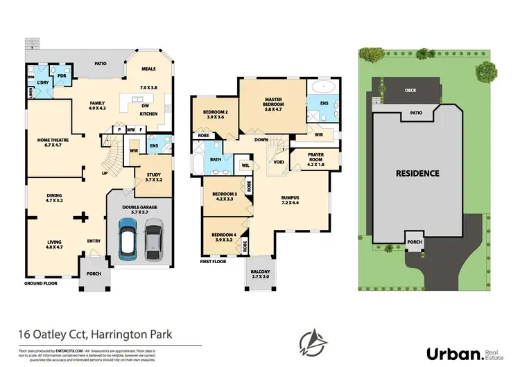 Floorplan of Homely house listing, 16 Oatley Circuit, Harrington Park NSW 2567