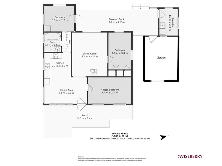 Floorplan of Homely house listing, 193 Tuggerawong Road, Tuggerawong NSW 2259
