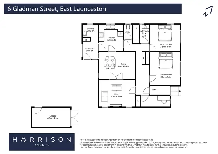 Floorplan of Homely house listing, 6 Gladman Street, East Launceston TAS 7250