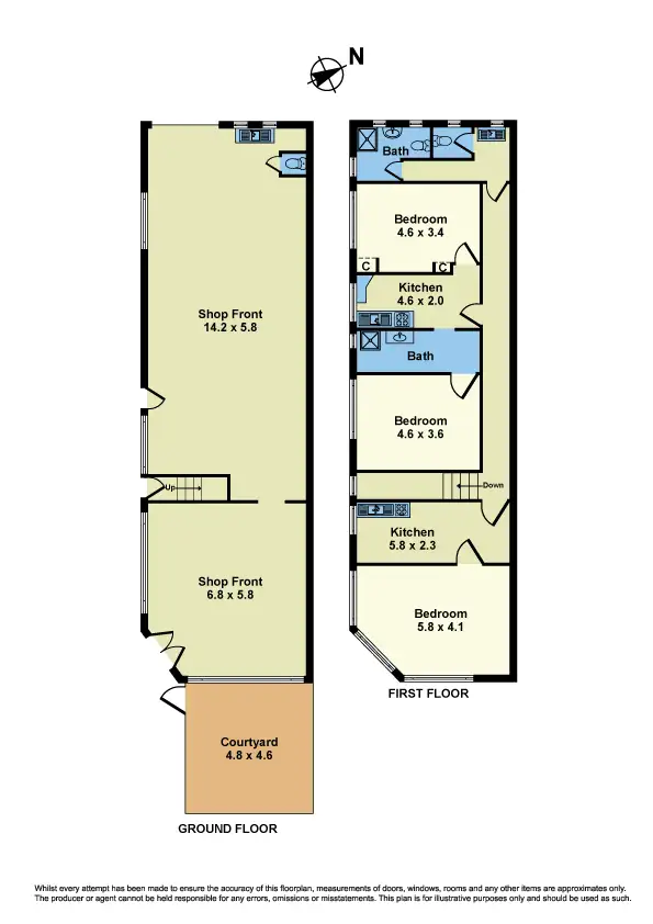 Floorplan of Homely house listing, 107 Mcintyre Road, Sunshine North VIC 3020