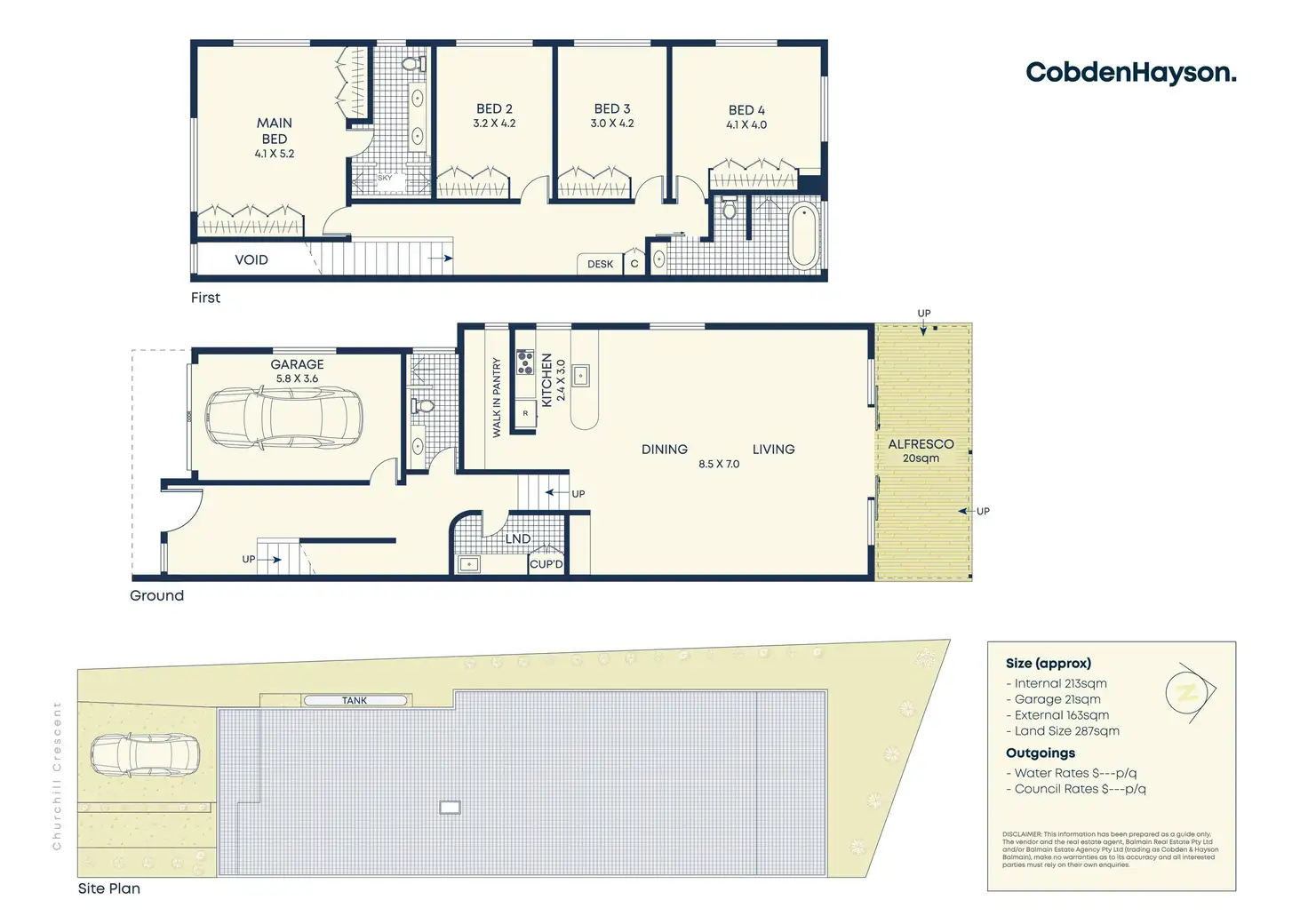 Floorplan of Homely house listing, 15a Churchill Crescent, Concord NSW 2137