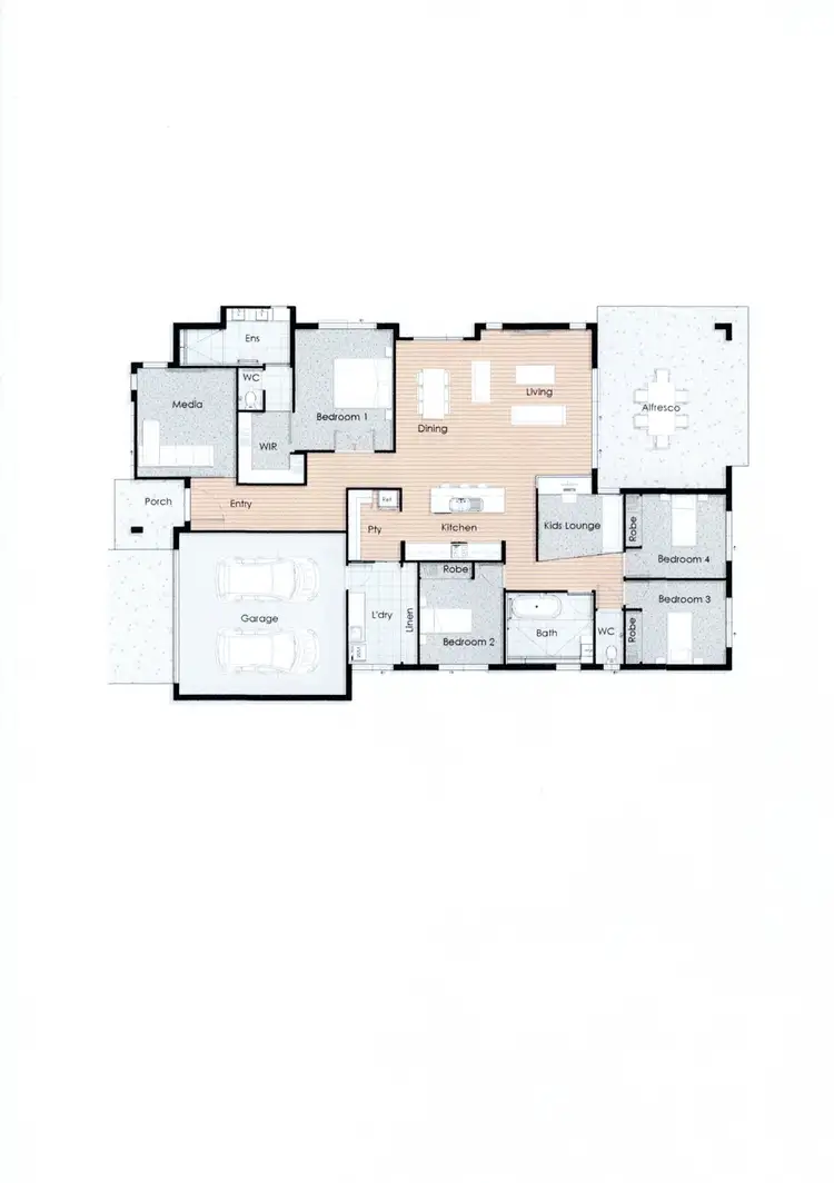 Floorplan of Homely house listing, 34 Jabiru Circuit, Rural View QLD 4740