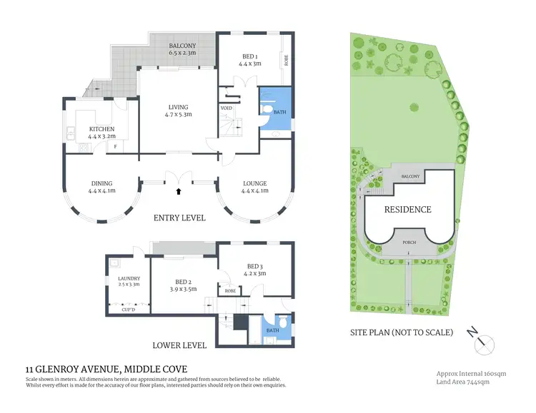Floorplan of Homely house listing, 11 Glenroy Avenue, Middle Cove NSW 2068