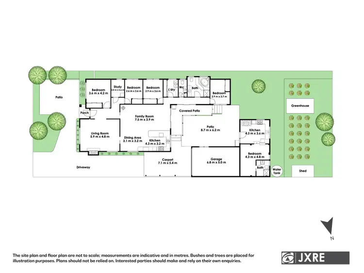 Floorplan of Homely house listing, 9 Jeanette Street, Clayton South VIC 3169