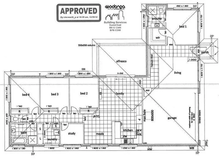 Floorplan of Homely house listing, 9 Kenneth Watson Drive, Bandiana VIC 3691
