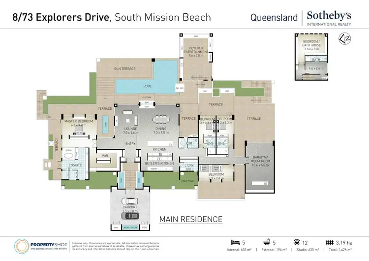 Floorplan of Homely house listing, 8/73 Explorers Drive, South Mission Beach QLD 4852