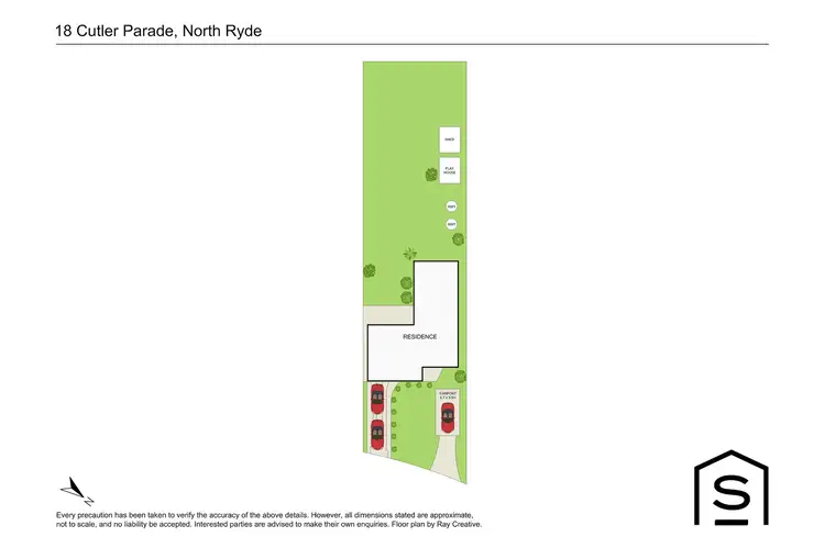 Floorplan of Homely house listing, 18 Cutler Parade, North Ryde NSW 2113