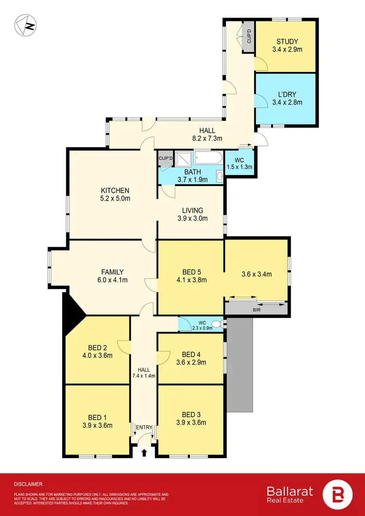 Floorplan of Homely house listing, 10 West Street, Lexton VIC 3352