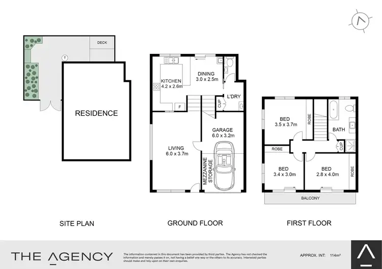 Floorplan of Homely townhouse listing, 4/84 Showground Road, Gosford NSW 2250