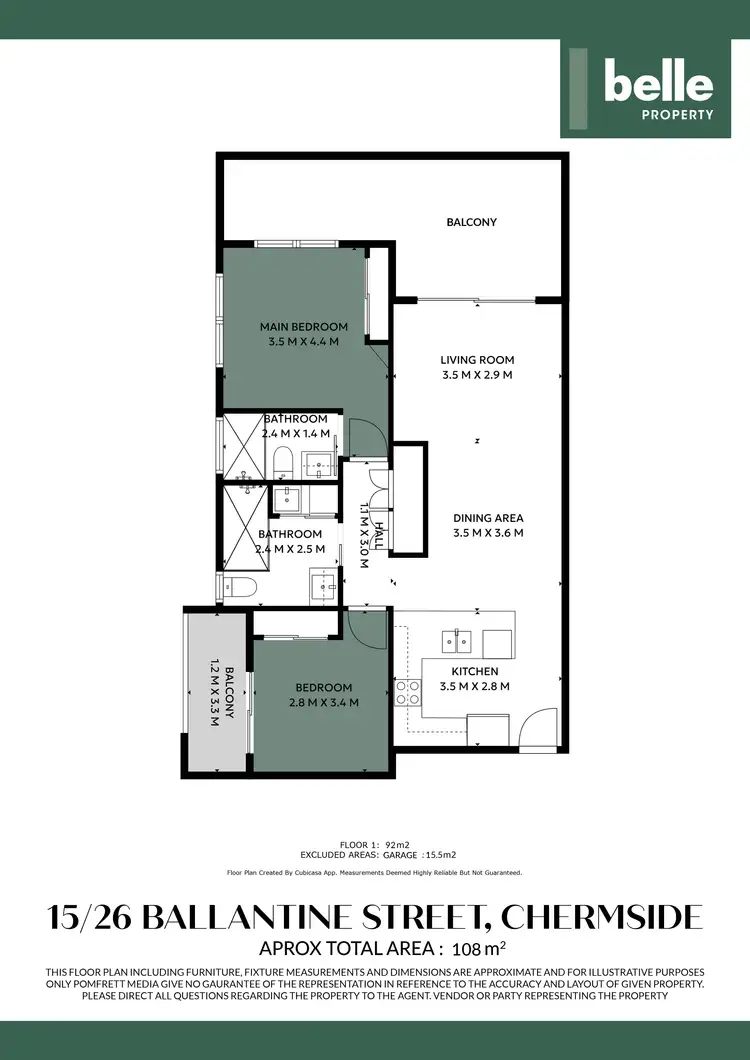 Floorplan of Homely unit listing, Address available on request