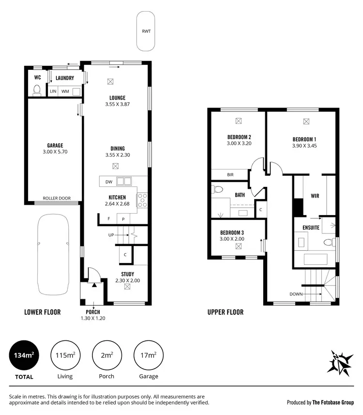 Floorplan of Homely house listing, 2/23 Arthur Street, Tranmere SA 5073