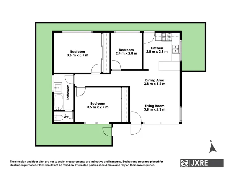 Floorplan of Homely unit listing, 3/637 Blackburn Road, Clayton VIC 3168