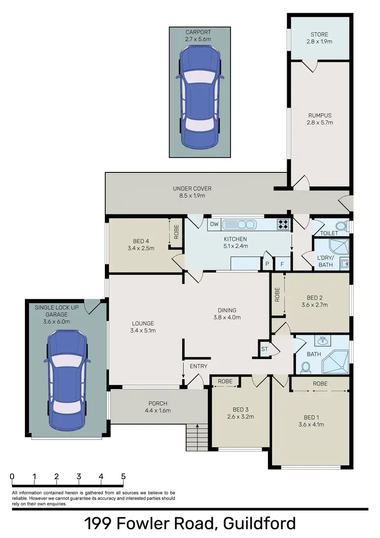 Floorplan of Homely house listing, 199 Fowler Road, Guildford NSW 2161