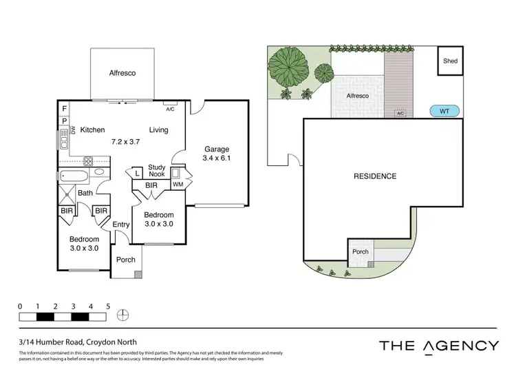 Floorplan of Homely unit listing, 3/14 Humber Road, Croydon North VIC 3136