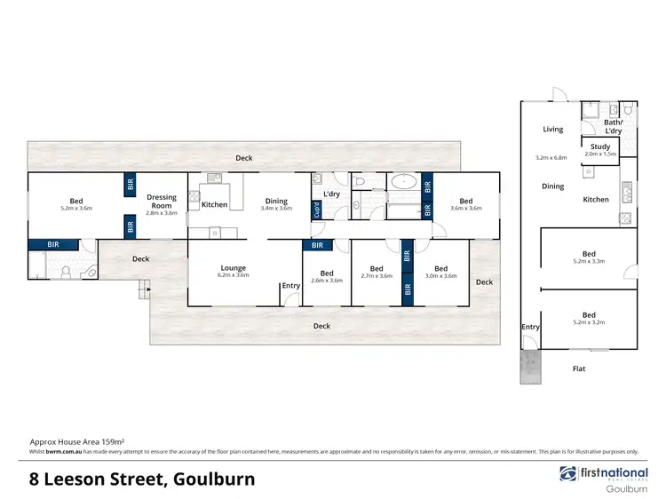 Floorplan of Homely house listing, 8 Leeson Street, Goulburn NSW 2580