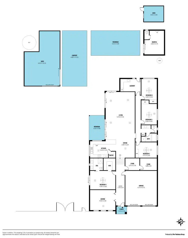 Floorplan of Homely house listing, 14 Locomotive Drive, Sheidow Park SA 5158