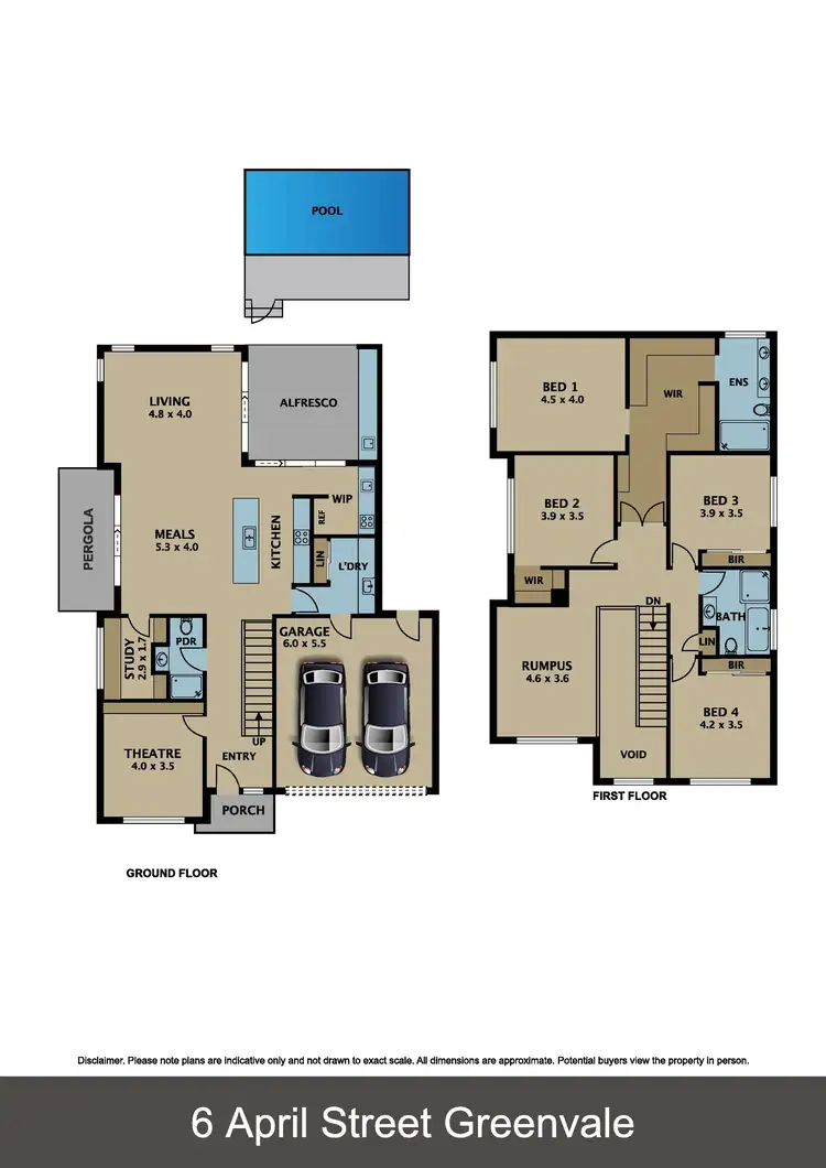 Floorplan of Homely land listing, 6 April Street, Greenvale VIC 3059