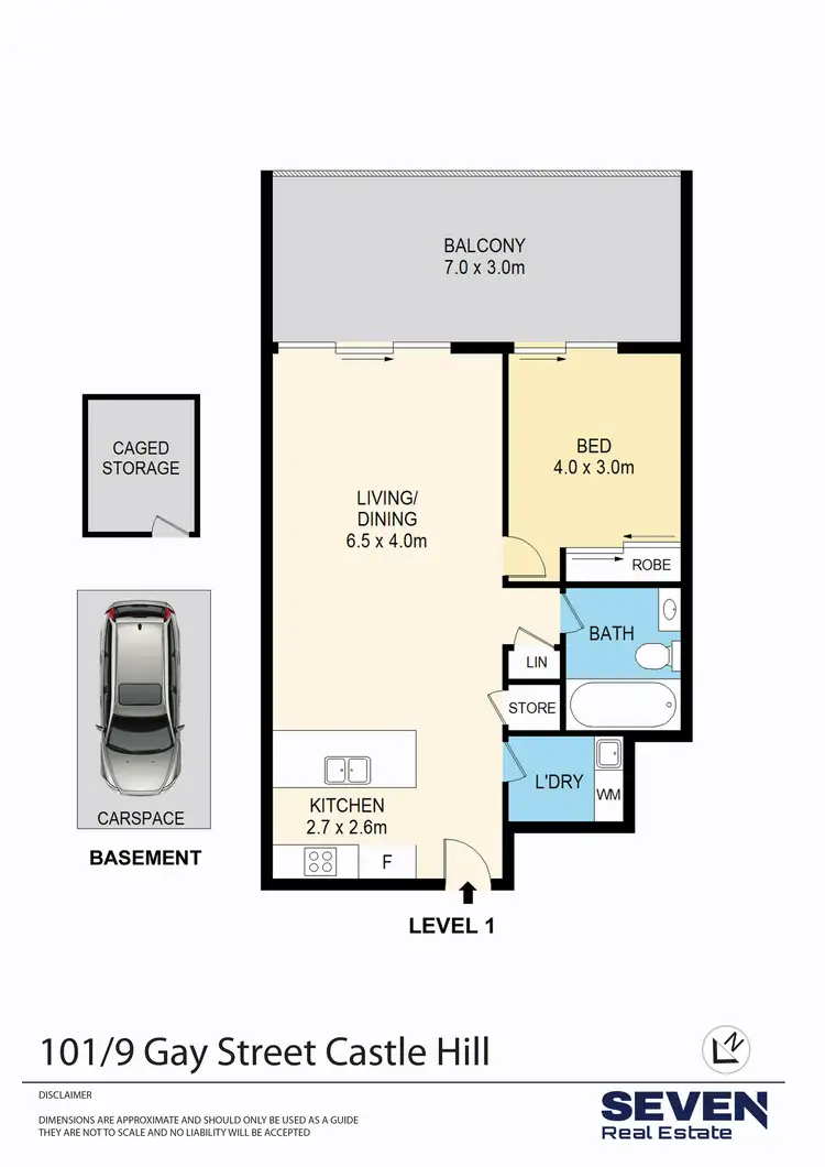 Floorplan of Homely apartment listing, 101/9 Gay Street, Castle Hill NSW 2154