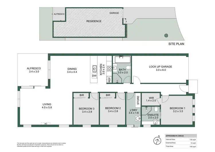 Floorplan of Homely house listing, 26A Garland Road, Cessnock NSW 2325